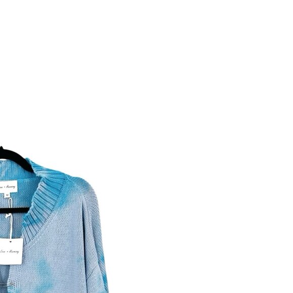 Love + Harmony Tie-Dye Knit Safety Pin Sweater - Picture 5 of 6